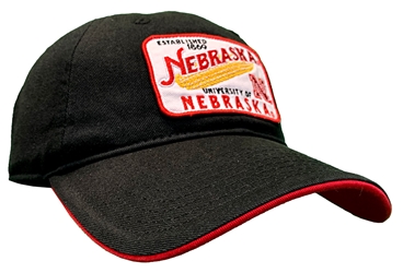 1869 U of N The Game Corn Cap Nebraska Cornhuskers, Nebraska  Mens Hats, Huskers  Mens Hats, Nebraska  Mens Hats, Huskers  Mens Hats, Nebraska Black Out!, Huskers Black Out!, Nebraska Black 1869 University Of Nebraska Corn Adjustable Hat The Game , Huskers Black 1869 University Of Nebraska Corn Adjustable Hat The Game 