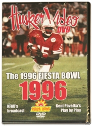 1996 Fiesta Bowl vs. Florida Husker football, Nebraska cornhuskers merchandise, husker merchandise, nebraska merchandise, nebraska cornhuskers dvd, husker dvd, nebraska football dvd, nebraska cornhuskers videos, husker videos, nebraska football videos, husker game dvd, husker bowl game dvd, husker dvd subscription, nebraska cornhusker dvd subscription, husker football season on dvd, nebraska cornhuskers dvd box sets, husker dvd box sets, Nebraska Cornhuskers, 1996 Fiesta Bowl, Husker Vision Footage