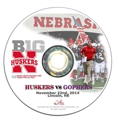 2014 Nebraska vs Minnesota DVD Nebraska Cornhuskers, Nebraska  2014 Season, Huskers  2014 Season, Nebraska  1998 to Present, Huskers  1998 to Present, Nebraska  Show All DVDs, Huskers  Show All DVDs, Nebraska 2014 Nebraska vs Minnesota DVD, Huskers 2014 Nebraska vs Minnesota DVD