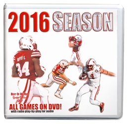 2016 Season Box Set Husker football, Nebraska cornhuskers merchandise, husker merchandise, nebraska merchandise, nebraska cornhuskers dvd, husker dvd, nebraska football dvd, nebraska cornhuskers videos, husker videos, nebraska football videos, husker game dvd, husker bowl game dvd, husker dvd subscription, nebraska cornhusker dvd subscription, husker football season on dvd, nebraska cornhuskers dvd box sets, husker dvd box sets, Nebraska Cornhuskers, 2016 Season 