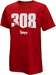 308 Husker Pride Panhandle Tee - Red - AT-D5939