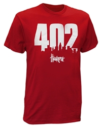 402 Huskers City Scape Tee - Red Nebraska Cornhuskers, Nebraska  Mens, Huskers  Mens, Nebraska  Short Sleeve, Huskers  Short Sleeve, Nebraska  Mens T-Shirts, Huskers  Mens T-Shirts, Nebraska 402 Huskers City Scape Tee - Red, Huskers 402 Huskers City Scape Tee - Red