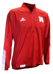 Adidas Official Nebraska Sideline Knit QTR Zip - Red Nebraska Cornhuskers, Nebraska  Mens Outerwear, Huskers  Mens Outerwear, Nebraska  Men, Huskers  Men, Nebraska Adidas, Huskers Adidas, Nebraska Adidas 2021 Official Nebraska Sideline Knit QTR Zip - Red, Huskers Adidas 2021 Official Nebraska Sideline Knit QTR Zip - Red