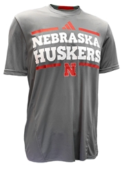 Adidas 2024 D4T Nebraska Huskers Locker Wordmark Pregame Tee Nebraska Cornhuskers, Nebraska  Mens T-Shirts, Huskers  Mens T-Shirts, Nebraska  Mens, Huskers  Mens, Nebraska  Short Sleeve, Huskers  Short Sleeve, Nebraska Adidas, Huskers Adidas, Nebraska Adidas Grey D4T Nebraska Huskers Locker Wordmark SS Pregame Tee, Huskers Adidas Grey D4T Nebraska Huskers Locker Wordmark SS Pregame Tee