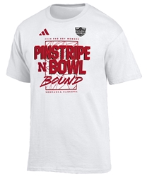 Adidas 2024 Nebraska Pinstripe Bowl Bound Tee Nebraska Cornhuskers, Nebraska  Mens T-Shirts, Huskers  Mens T-Shirts, Nebraska  Mens, Huskers  Mens, Nebraska  Short Sleeve, Huskers  Short Sleeve, Nebraska Red Nebraska Huskers Adidas White Nebraska Bowl Bound 2024 Tee, Huskers Red Nebraska Huskers Adidas White Nebraska Bowl Bound 2024 Tee