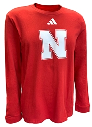 Adidas 2024 Nebraska Locker Logo LS Fresh Tee Nebraska Cornhuskers, Nebraska  Mens, Huskers  Mens, Nebraska  Long Sleeve, Huskers  Long Sleeve, Nebraska  Mens T-Shirts, Huskers  Mens T-Shirts, Nebraska Adidas, Huskers Adidas, Nebraska Adidas Red Iron N Nebraska Locker Logo LS Fresh Tee, Huskers Adidas Red Iron N Nebraska Locker Logo LS Fresh Tee