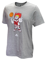 Adidas Herbie Husker Nebrasketball Tee - Heather Nebraska Cornhuskers, Nebraska Adidas, Huskers Adidas, Nebraska  Mens T-Shirts, Huskers  Mens T-Shirts, Nebraska  Mens, Huskers  Mens, Nebraska  Short Sleeve, Huskers  Short Sleeve, Nebraska Basketball, Huskers Basketball, Nebraska Adidas Nebraska Herbie Spinning Basketball Heather Grey SS Tee , Huskers Adidas Nebraska Herbie Spinning Basketball Heather Grey SS Tee 