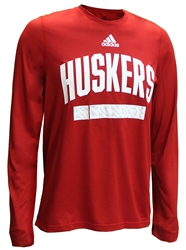 Adidas Huskers Locker Fill-In LS Creator Tee Nebraska Cornhuskers, Nebraska  Mens T-Shirts, Huskers  Mens T-Shirts, Nebraska  Mens, Huskers  Mens, Nebraska  Long Sleeve, Huskers  Long Sleeve, Nebraska Adidas, Huskers Adidas, Nebraska Adidas Red Huskers Locker Fill In LS Creator Tee, Huskers Adidas Red Huskers Locker Fill In LS Creator Tee