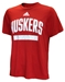 Adidas Huskers Locker Name N Number Tee - AT-F7073