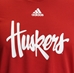 Adidas Huskers Pregame Tee - AT-G1254