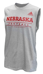 Adidas Locker Practice Creator Tank - Gray Nebraska Cornhuskers, Nebraska  Mens T-Shirts, Huskers  Mens T-Shirts, Nebraska  Mens, Huskers  Mens, Nebraska  Tank Tops, Huskers  Tank Tops, Nebraska Adidas, Huskers Adidas, Nebraska Adidas Grey Locker Practice Creator Tank , Huskers Adidas Grey Locker Practice Creator Tank 