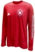 Adidas Nebraska Campus Icon LS Blend Tee - AT-G1249