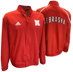 Adidas Nebraska FZ Woven Jacket Nebraska Cornhuskers, Nebraska  Mens Outerwear, Huskers  Mens Outerwear, Nebraska  Mens, Huskers  Mens, Nebraska Adidas, Huskers Adidas, Nebraska Adidas Red Nebraska FZ Woven Jacket, Huskers Adidas Red Nebraska FZ Woven Jacket