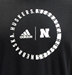 Adidas Nebraska Huskers Midnight Moon Tee - AT-F3070