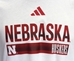 Adidas Nebraska Huskers Red Zone Ringer Tee - AT-G1233