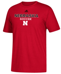 Adidas Nebraska Soccer Rush Tee Nebraska Cornhuskers, Nebraska  Mens T-Shirts, Huskers  Mens T-Shirts, Nebraska  Mens, Huskers  Mens, Nebraska  Other Sports, Huskers  Other Sports, Nebraska  Short Sleeve, Huskers  Short Sleeve, Nebraska Adidas Nebraska Soccer Rush Tee, Huskers Adidas Nebraska Soccer Rush Tee