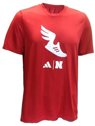 Adidas Nebraska Track N Field Pregame Tee Nebraska Cornhuskers, Nebraska  Mens T-Shirts, Huskers  Mens T-Shirts, Nebraska  Short Sleeve, Huskers  Short Sleeve, Nebraska  Mens, Huskers  Mens, Nebraska Adidas, Huskers Adidas, Nebraska All Sports, Huskers All Sports, Nebraska Adidas Red Nebraska Track And Field Pregame SS Tee, Huskers Adidas Red Nebraska Track And Field Pregame SS Tee