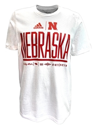 Adidas Nebraska UNL Coordinates Tee Nebraska Cornhuskers, Nebraska  Mens T-Shirts, Huskers  Mens T-Shirts, Nebraska  Mens, Huskers  Mens, Nebraska  Short Sleeve, Huskers  Short Sleeve, Nebraska Adidas, Huskers Adidas, Nebraska Adidas White Nebraska Coordinates Where Im From SS Blend Tee, Huskers Adidas White Nebraska Coordinates Where Im From SS Blend Tee