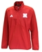 Adidas Nebraska Woven Quarter Zip Home Game Jacket - AW-G2056