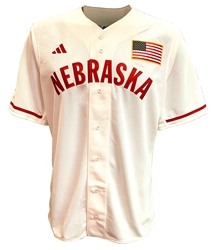 Adidas Official 2024 Nebraska Baseball Cream Jersey Nebraska Cornhuskers, Nebraska Baseball, Huskers Baseball, Nebraska  Mens Jerseys, Huskers  Mens Jerseys, Nebraska  Mens Jerseys, Huskers  Mens Jerseys, Nebraska Adidas, Huskers Adidas, Nebraska Adidas White Full Button Nebraska Replica Baseball Jersey , Huskers Adidas White Full Button Nebraska Replica Baseball Jersey 