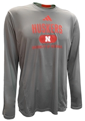 Adidas University Of Nebraska Huskers D4T LS Training Tee _ Gray Nebraska Cornhuskers, Nebraska  Mens, Huskers  Mens, Nebraska  Long Sleeve, Huskers  Long Sleeve, Nebraska  Mens T-Shirts, Huskers  Mens T-Shirts, Nebraska Adidas, Huskers Adidas, Nebraska Adidas Grey University Of Nebraska Huskers D4T LS Training Tee, Huskers Adidas Grey University Of Nebraska Huskers D4T LS Training Tee