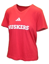 Adidas Womens Huskers Locker Official Vneck Nebraska Cornhuskers, Nebraska  Ladies T-Shirts, Huskers  Ladies T-Shirts, Nebraska  Ladies Tops, Huskers  Ladies Tops, Nebraska  Ladies, Huskers  Ladies, Nebraska  Short Sleeve, Huskers  Short Sleeve, Nebraska Adidas, Huskers Adidas, Nebraska Adidas Womens Red Huskers Locker Official SS VNeck Blend Tee , Huskers Adidas Womens Red Huskers Locker Official SS VNeck Blend Tee 