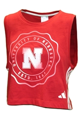 Adidas Womens Nebraska Seal Fashion Crop Tank Nebraska Cornhuskers, Nebraska  Ladies, Huskers  Ladies, Nebraska  Tank Tops, Huskers  Tank Tops, Nebraska  Ladies T-Shirts, Huskers  Ladies T-Shirts, Nebraska  Ladies Tops, Huskers  Ladies Tops, Nebraska Adidas, Huskers Adidas, Nebraska Adidas Womens Red Nebraska Seal Fashion Crop Tank, Huskers Adidas Womens Red Nebraska Seal Fashion Crop Tank