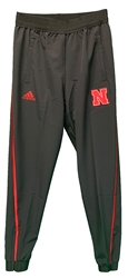 Adidas Womens Nebraska Woven Tapered Travel Pant Nebraska Cornhuskers, Nebraska  Ladies Shorts, Pant & Skirts, Huskers  Ladies Shorts, Pant & Skirts, Nebraska Shorts & Pants, Huskers Shorts & Pants, Nebraska Black Out!, Huskers Black Out!, Nebraska Adidas, Huskers Adidas, Nebraska Adidas Womens Black Nebraska Woven Tapered Travel Pant, Huskers Adidas Womens Black Nebraska Woven Tapered Travel Pant