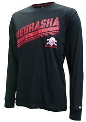 Blackshirts Step LS Tee Nebraska Cornhuskers, Nebraska Blackshirts, Huskers Blackshirts, Nebraska  Mens T-Shirts, Huskers  Mens T-Shirts, Nebraska  Mens, Huskers  Mens, Nebraska  Long Sleeve, Huskers  Long Sleeve, Nebraska Blackshirts Step LS Tee, Huskers Blackshirts Step LS Tee