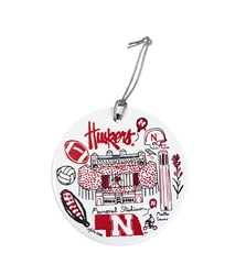 Gash Huskers Stadium Ornament Nebraska Cornhuskers, Nebraska  Holiday Items, Huskers  Holiday Items, Nebraska Gash Huskers Stadium Ornament , Huskers Gash Huskers Stadium Ornament 