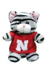 Husker Kitty Stubbie Nebraska Cornhuskers, Nebraska Fun Stuff, Huskers Fun Stuff, Nebraska  Bedroom & Bathroom, Huskers  Bedroom & Bathroom, Nebraska  Game Room & Big Red Room, Huskers  Game Room & Big Red Room, Nebraska  Toys & Games, Huskers  Toys & Games, Nebraska Nebraska Cat Stubbie With Red Shirt Mascot Factory, Huskers Nebraska Cat Stubbie With Red Shirt Mascot Factory