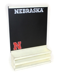 Husker Chalkboard with Tray Wall Nebraska Cornhuskers, Nebraska  Kitchen & Glassware, Huskers  Kitchen & Glassware, Nebraska  Office Den & Entry, Huskers  Office Den & Entry, Nebraska Husker Chalkboard with Tray Wall, Huskers Husker Chalkboard with Tray Wall