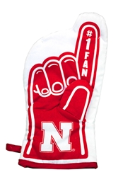 Husker Fan Oven Mitt Nebraska Cornhuskers, Nebraska  Kitchen & Glasswear, Huskers  Kitchen & Glasswear, Nebraska  Tailgating, Huskers  Tailgating, Nebraska Husker Fan Oven Mitt, Huskers Husker Fan Oven Mitt