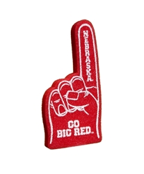 Husker Mini Foam Finger Nebraska Cornhuskers, Nebraska  Novelty, Huskers  Novelty, Nebraska  Tailgating, Huskers  Tailgating, Nebraska Foam No. 1  Husker Hand, Huskers Foam No. 1  Husker Hand