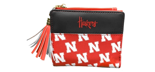 Husker Mini Organizer Nebraska Cornhuskers, Nebraska  Bags Purses & Wallets, Huskers  Bags Purses & Wallets, Nebraska  Ladies, Huskers  Ladies, Nebraska  Beads & Fun Stuff, Huskers  Beads & Fun Stuff, Nebraska  Ladies Accessories, Huskers  Ladies Accessories, Nebraska Mini Organizer Purse Little Earth, Husker Mini Organizer Wallet Little Earth