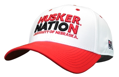 Husker Nation Stretch Fit Cap Nebraska Cornhuskers, Nebraska  Mens Hats, Huskers  Mens Hats, Nebraska  Mens Hats, Huskers  Mens Hats, Nebraska White And Red Husker Nation Stretch Fit Hat The Game, Huskers White And Red Husker Nation Stretch Fit Hat The Game