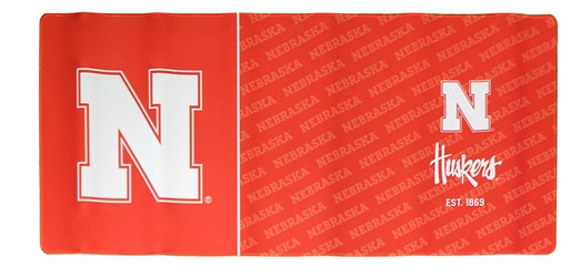 Husker Spirit Desk Pad Nebraska Cornhuskers, Nebraska  Bedroom & Bathroom, Huskers  Bedroom & Bathroom, Nebraska  Office Den & Entry, Huskers  Office Den & Entry, Nebraska Nebraska Logo Series Desk Pad, Huskers Nebraska Logo Series Desk Pad