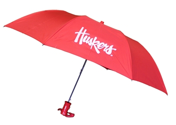 Husker Storm Umbrella Nebraska Cornhuskers, Nebraska  Mens, Huskers  Mens, Nebraska  Ladies, Huskers  Ladies, Nebraska  Mens Accessories, Huskers  Mens Accessories, Nebraska  Ladies Accessories, Huskers  Ladies Accessories, Nebraska Red Husker Script Umbrella Storm Duds, Huskers Red Husker Script Umbrella Storm Duds