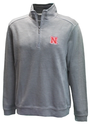 Husker Tommy Bahaman Half Zip Sport Tobago Nebraska Cornhuskers, Nebraska  Mens Outerwear, Huskers  Mens Outerwear, Nebraska  Mens, Huskers  Mens, Nebraska  Zippered, Huskers  Zippered, Nebraska  Mens, Huskers  Mens, Nebraska Black Husker Sport Tobago 1/2 Zip Tommy Bahama, Huskers Grey Husker Sport Tobago 1/2 Zip Tommy Bahama