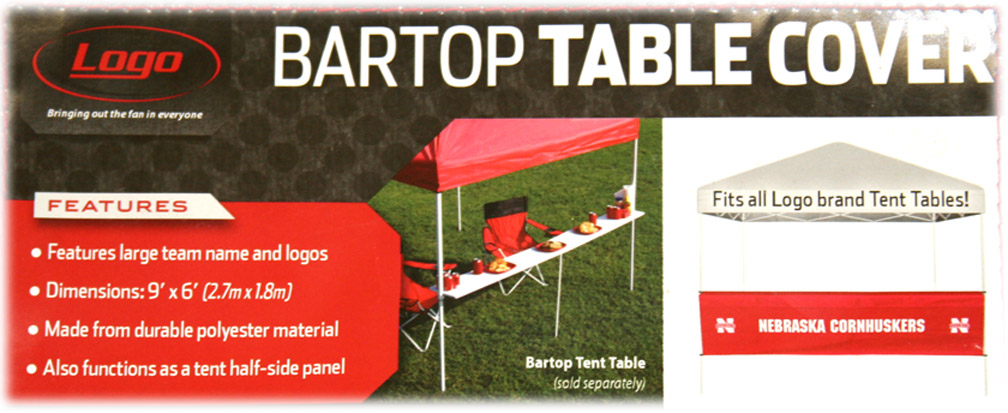 Huskers Bartop Table Cover Nebraska Cornhuskers, Nebraska  Tailgating , Huskers  Tailgating , Nebraska Huskers Bartop Table Cover, Huskers Huskers Bartop Table Cover