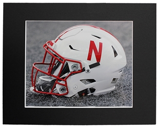 Huskers Football Helmet Matted Print Nebraska Cornhuskers, Nebraska  Prints & Posters, Huskers  Prints & Posters, Nebraska Huskers Football Helmet Matted Print, Huskers Huskers Football Helmet Matted Print