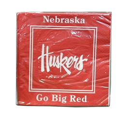 Huskers Luncheon Napkins Pack Nebraska Cornhuskers, Nebraska  Game Room & Big Red Room, Huskers  Game Room & Big Red Room, Nebraska  Kitchen & Glasswear, Huskers  Kitchen & Glasswear, Nebraska  Tailgating, Huskers  Tailgating, Nebraska Huskers Luncheon Napkins Westrick Paper, Huskers Huskers Luncheon Napkins Westrick Paper