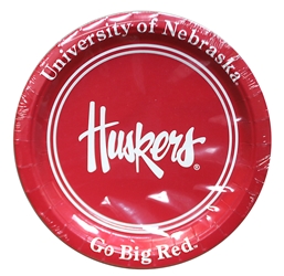 Huskers Paper Plates - 9 Inch Nebraska Cornhuskers, Nebraska  Game Room & Big Red Room, Huskers  Game Room & Big Red Room, Nebraska  Kitchen & Glasswear, Huskers  Kitchen & Glasswear, Nebraska  Tailgating, Huskers  Tailgating, Nebraska 9 Inch University Of Nebraska Paper Plates Westrick Paper , Huskers 9 Inch University Of Nebraska Paper Plates Westrick Paper 