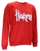 Huskers Script Crewneck - Red - AS-Y1003