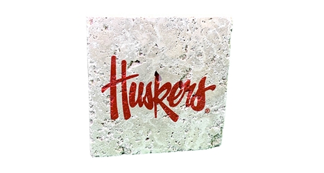 Huskers Script Stone Coaster Nebraska Cornhuskers, Nebraska  Kitchen & Glassware, Huskers  Kitchen & Glassware, Nebraska  Game Room & Big Red Room, Huskers  Game Room & Big Red Room, Nebraska Huskers Script Stone Coaster CoasterWorx  , Huskers Huskers Script Stone Coaster CoasterWorx  