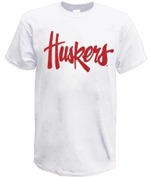 Huskers Script Tee - White Nebraska Cornhuskers, Nebraska  Mens T-Shirts, Huskers  Mens T-Shirts, Nebraska  Mens, Huskers  Mens, Nebraska  Short Sleeve, Huskers  Short Sleeve, Nebraska  Ladies T-Shirts, Huskers  Ladies T-Shirts, Nebraska  Ladies, Huskers  Ladies, Nebraska Huskers Script Tee - White, Huskers Huskers Script Tee - White