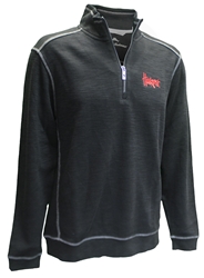 Nebraska Sport Tobago Bay Tommy Bahama Quarter Zip  - Black Nebraska Cornhuskers, Nebraska  Mens Polos, Huskers  Mens Polos, Nebraska Polos, Huskers Polos, Nebraska  Mens Outerwear, Huskers  Mens Outerwear, Nebraska  Mens, Huskers  Mens, Nebraska Black Out!, Huskers Black Out!, Nebraska Black Huskers Sport Tobago Bay LS 1/4 Zip Tommy Bahama, Huskers Black Huskers Sport Tobago Bay LS 1/4 Zip Tommy Bahama