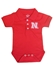 Infant Boys Nebraska Cotton Polo Romper Onesie - CH-G3321