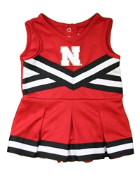 Infant Girls Nebraska N Carousel Cheerleader Dress Nebraska Cornhuskers, Nebraska  Infant, Huskers  Infant, Nebraska Infant Girls Iron N Red Carousel Cheerleader Dress Colosseum , Huskers Infant Girls Iron N Red Carousel Cheerleader Dress Colosseum 