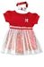 Infant Girls Nebraska Star League Dress N Headband - CH-H6538